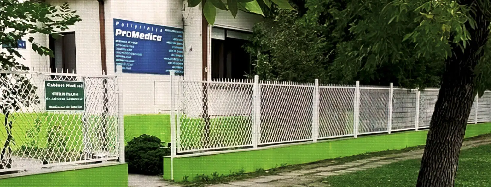 Intrarea Policlinicii ProMedica Timișoara